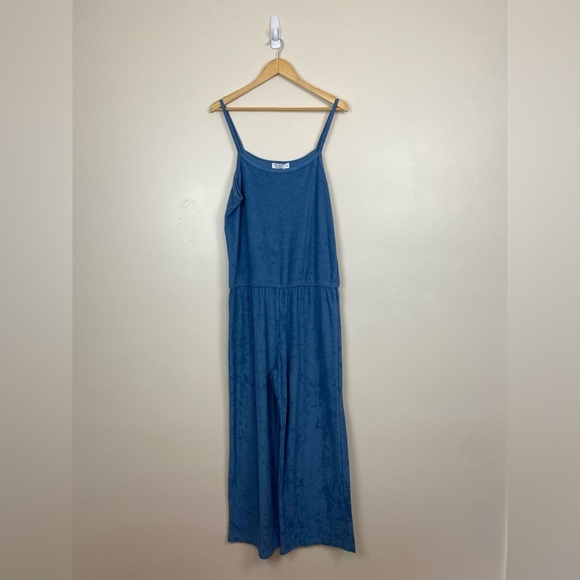 NWT LA RELAXED EXCLUSIVELY FOR WHOLE FOODS ORGANIC COTTON FRENCH TERRY JUMPSUIT - Picture 4 of 8